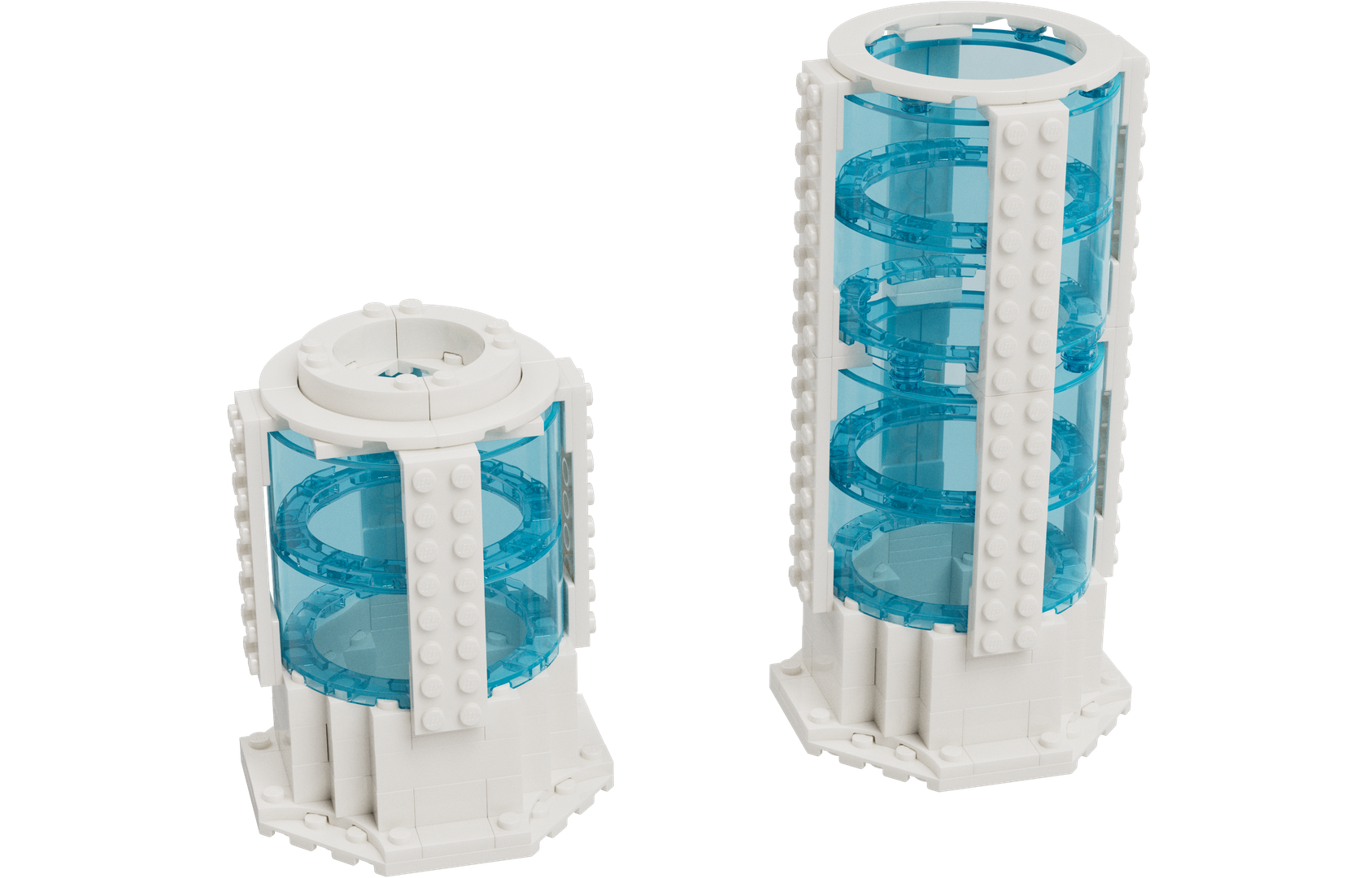 1 x Customisable Flower Vase (Build Short OR Tall) 1 x Customisable Flower Vase (Build Short OR Tall)