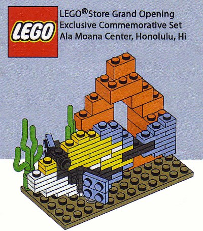 LEGO Store Grand Opening Exclusive Set, Ala Moana Center, Honolulu, HI LEGO Store Grand Opening Exclusive Set, Ala Moana Center, Honolulu, HI