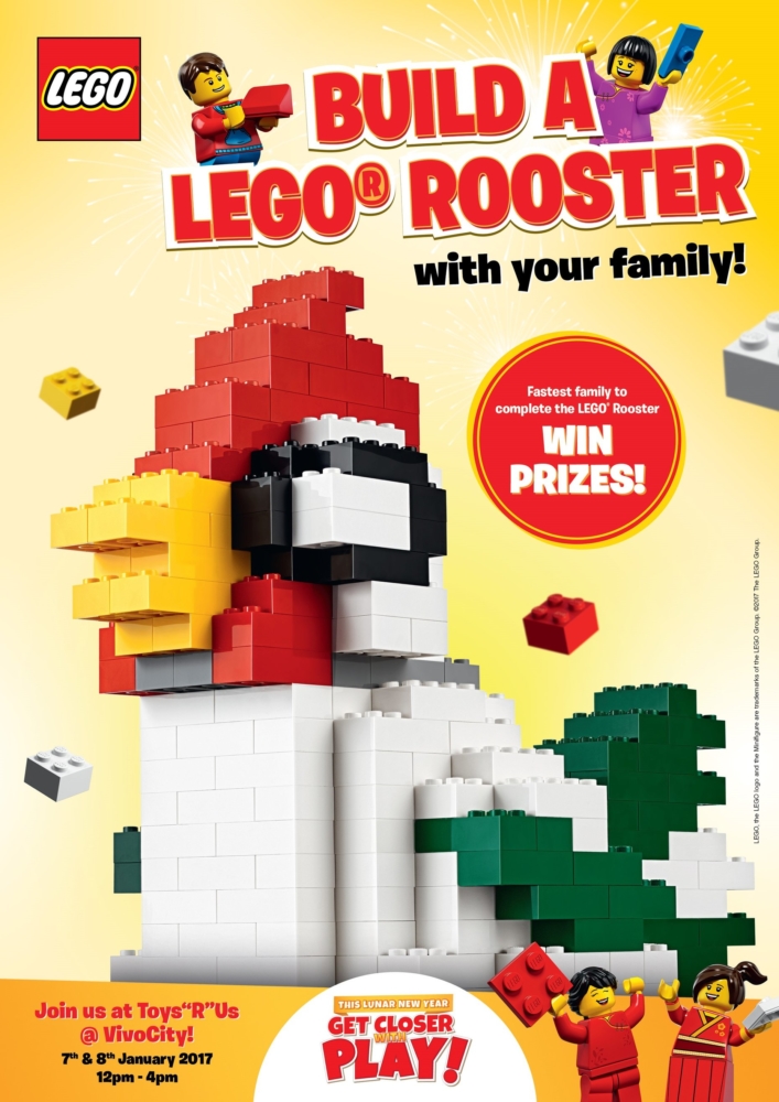 Easy Build Building Happening Rooster