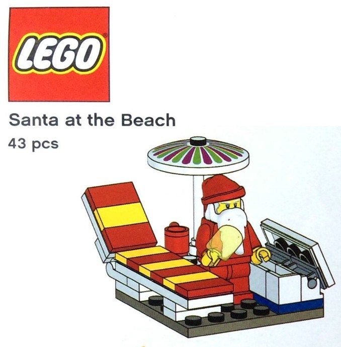 Santa at the Beach Santa at the Beach